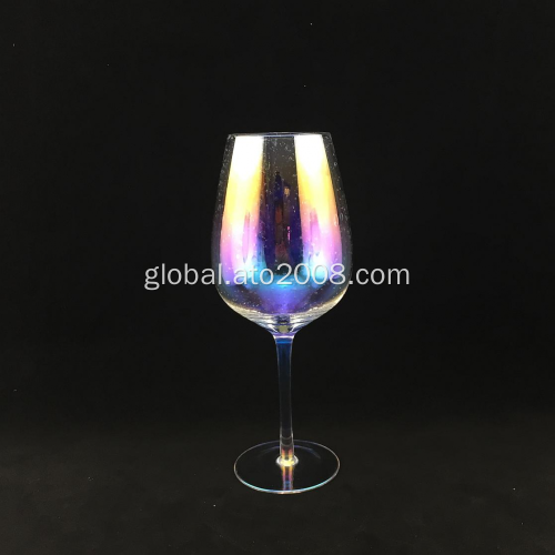 Red Wine Glass Bubble stem wine glasses Supplier